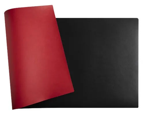 EXACOMPTA Schreibunterlage 350 x 600 mm schwarz / rot