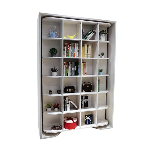 Transformerbett mit Bücherregal