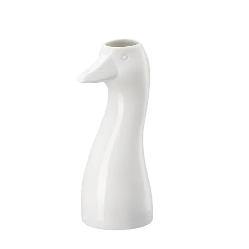 Hutschenreuther Gans Vase 20 cm - Elegante Porzellanvase mit einer Höhe von 20 cm, perfekt für frische Blumenarrangements oder als stilvolle Dekoration in Ihrem Zuhause.