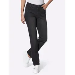 Witt Bequeme Jeans 5-Pocket-Jeans komfortabel schwarz 46