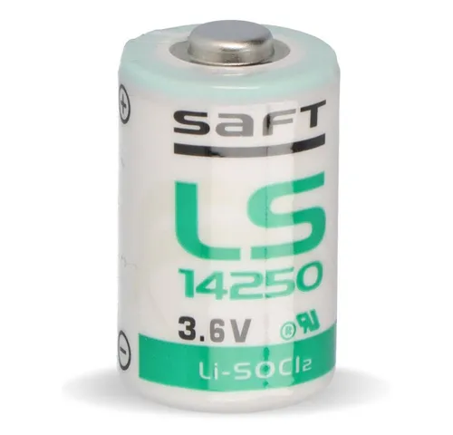 Saft Batterie kompatibel DOM ELS 999 Zylinder 3,6V LS 14250 Batterie