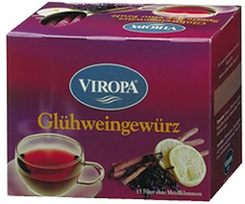 Produktbild Glühweingewürz Tee 15 Filterbeutel - Viropa
