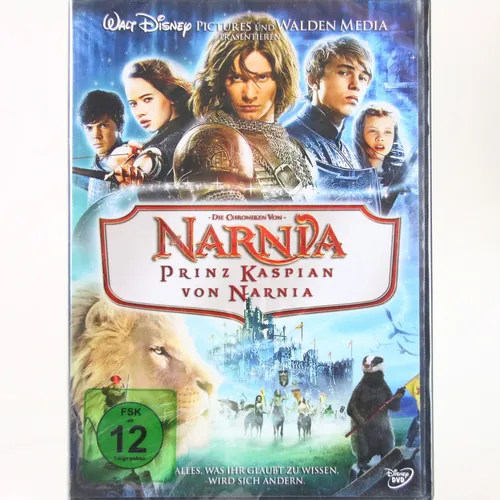 Die Chroniken von Narnia - Prinz Kaspian von Narnia - Fantasy-Film auf DVD, basierend auf C.S. Lewis' klassischem Werk, perfekt für Familienabende und Narnia-Fans.