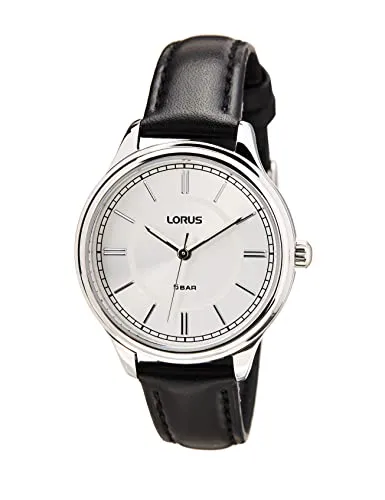 Lorus RG211VX9 Damenuhr 32mm - Armbanduhren mit elegantem silbernem Ziffernblatt und robustem Edelstahlgehäuse, wasserdicht bis 5 ATM – ideal für stilbewusste Frauen!