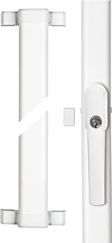Abus Fensterzusatzschloss FOS550 weiß - Fensterbeschläge & -schlösser, erhöht die Sicherheit Ihres Hauses durch zuverlässigen Einbruchschutz und einfache Installation.