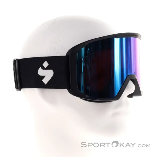 Sweet Protection Durden RIG Reflect Skibrille - Blau, One Size - Wintersport-Brillen mit RIG-Technologie für hervorragende Sicht und Kontrast, perfekt für anspruchsvolle Skifahrer.