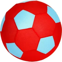 XXL Meshball Riesenball 50cm groß | weicher Netzball Spielball aufblasbar | Stoffball Mesh Ball für Kinder, Erwachsene & Senioren | Sportball Gym... - Bunt