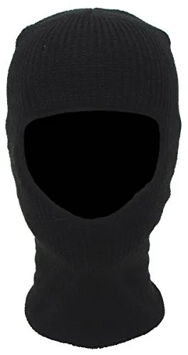 Balaclava 1 Loch, Acryl, schwarz