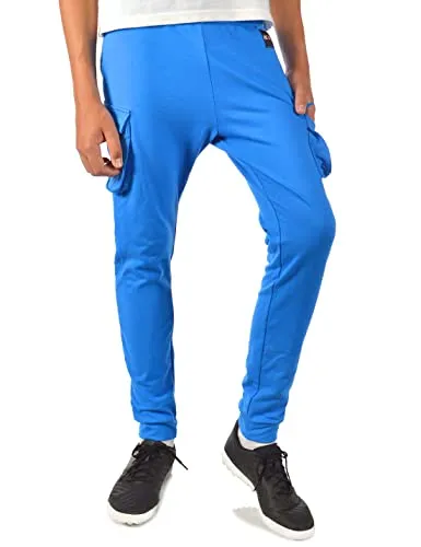 BEZLIT Kinder Jungen stylische Sport Trainings Freizeithose Blau 152