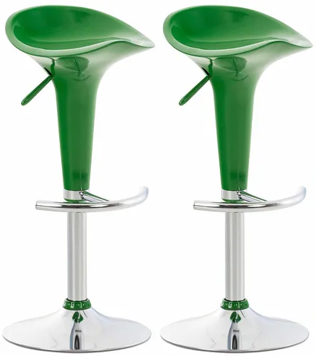 TPFLiving Barhocker Saturn (Set, 2 St., höhenverstellbar, 360° drehbar)