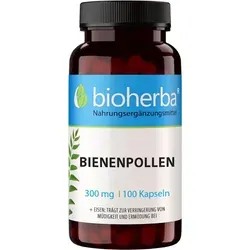 Bienenpollen 300 mg 100 Kapseln PZN 18215333 von Bioherba