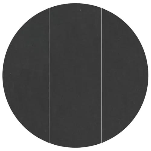 vidaXL Bodenfolie für Pools Schwarz Ø 366 cm von vidaXL