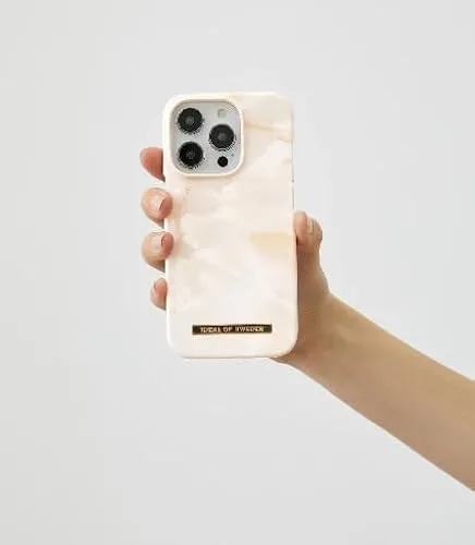 iDeal of Sweden Cover für Apple iPhone 16 Pro Max - Pink - Stylische Smartphone Hülle mit einzigartigem Rose Pearl Marble Design, idealer Schutz für dein iPhone 16 Pro Max.