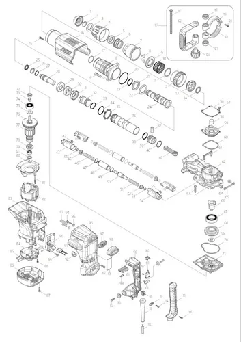 Makita HM1213C Stemmhammer von Makita