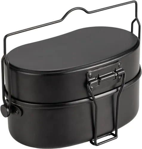 Camping-Töpfe & -Geschirr Schwarz von TIYASTUN