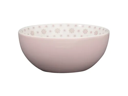 GreenGate Sina Müslischale Dusty Rose 14,5 cm - Dessertschale mit hübschem Muster im Inneren, ideal für Müsli, Joghurt oder Obst. Setzt stilvolle Akzente und lässt sich vielseitig mit anderem Geschirr kombinieren.