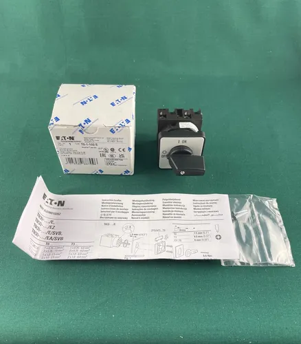 EATON T0-1-102 E Nockenschalter - 20 A, kompakte Maße 4.80 x 4.80 cm, ideal für zuverlässige Schaltlösungen