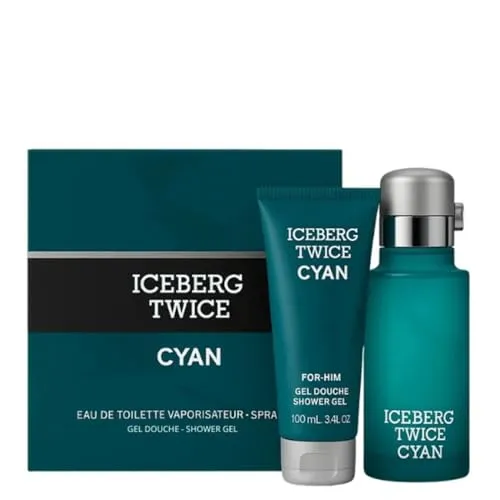 Iceberg Twice Cyan Geschenkset für Herren