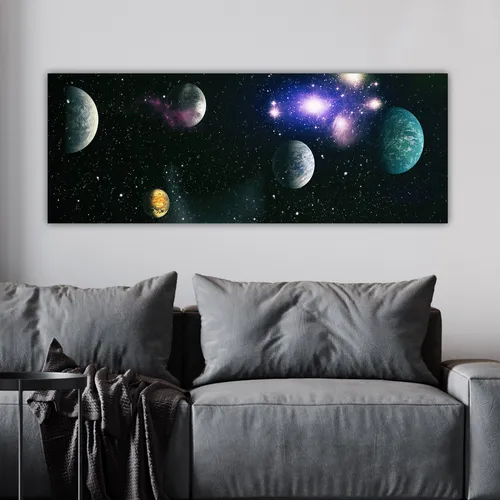 Bilder Leinwandbild Wandbild 100% CANVAS, 30 x 80 cm S1135