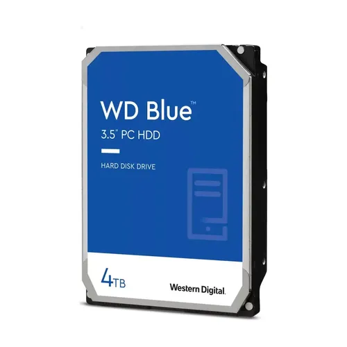 Western Digital Blue WD40EZAX - 4 TB interne 3,5 Zoll Festplatte, SATA III, 5400 RPM mit No-Touch-Technologie für höhere Zuverlässigkeit