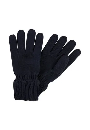 camel active Strickhandschuhe aus reiner Baumwolle blau L - Bequeme Strickhandschuhe in Navyblau aus 100% Baumwolle. Pflegeleicht und ideal für die Freizeit, bieten sie angenehmen Tragekomfort und eine stilvolle Optik.