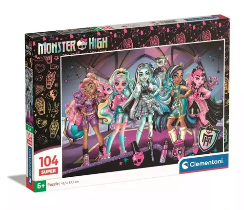 Puzzle 104 Super Monster High Clementoni 8005125257843 von Clementoni