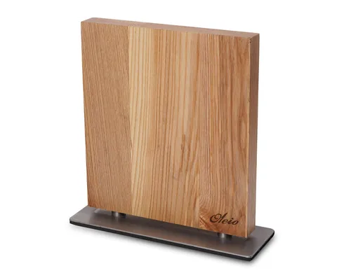 Oleio Design magnetischer Messerblock aus Eichenholz von Oleio