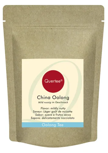 China Oolong Tee - 500 g- loser Tee - Mild nussig - Reiner Oolong Tee aus China