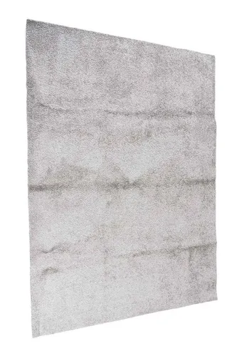 Teppich DOLCE, Silber, 160 x 230 cm, Polypropylen, Uni, rechteckig, Höhe: 12 mm