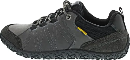 Camel Active Schnürer Grau 43 – Bequeme Herren Sneaker - Hochwertige Schnürschuhe aus Leder und Textil mit herausnehmbarer Innensohle. Rutschhemmende Gummisohle für sicheren Halt. Ideal für lässige Looks und hohen Tragekomfort.