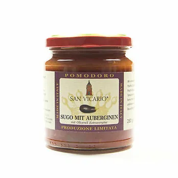 Tomatensugo - Auberginen 280g | SAN VICARIO