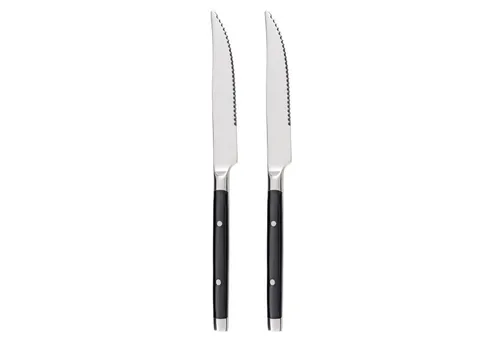 GRÄWE Steakmesser GRÄWE Steakmesser 2er-Set Bamberg schwarz