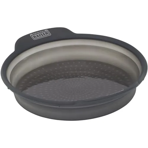 Original Kaiser Inspiration Silikon-Tortenbodenform CrispFlex 24 cm rund, Flachboden, Springform, runde Backform, hervorragende Antihaft-Eigenschaft