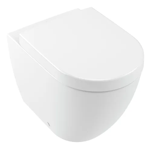 Villeroy & Boch Subway 2.0 Tiefspül-WC - Bodenstehendes DirectFlush-WC ohne Spülrand, hygienisch und pflegeleicht, ideal für modernes Badezimmerdesign.