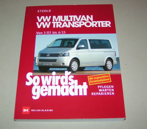 VW T5 Transporter Multivan Reparaturanleitung