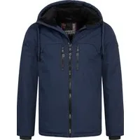 Alessandro Salvarini Herren Winterjacke AS-332 mit Teddyfell & Kapuze - Stylische Herren-Winterjacke AS-332 mit kuscheligem Teddyfell-Innenfutter. Die gefütterte Kapuze und der taillierte Schnitt bieten Komfort und Eleganz für kalte Tage.