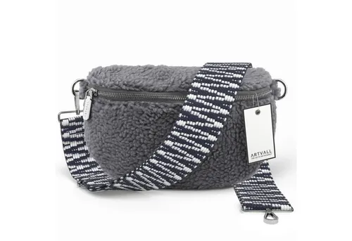 ARTVALL Umhängetasche Teddy Handtasche Damen - Umhängetasche aus hochwertigem Teddy-Flece, kompakt und vielseitig, ideal für Reisen oder Alltag, mit zusätzlicher Innentasche für sichere Aufbewahrung.