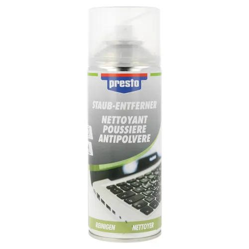 Staubentferner 363221 PRESTO 400 ml Staub Entferner Tastaturen Kameras Uhren