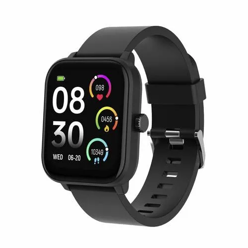 Denver SWG-155B Schwarz - Smartwatch - Stylische Smartwatch in Schwarz mit vielseitigen Funktionen, ideal für den täglichen Einsatz und zur Unterstützung Ihrer Fitnessziele.