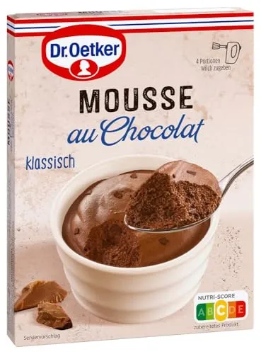 Dr. Oetker Mousse au Chocolat Klassisch, 92 g von Dr. Oetker