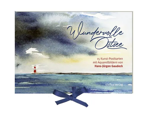 Postkarte Wundervolle Ostsee Postkarten-Set: 15 Aquarell-Postkarten (Literatu