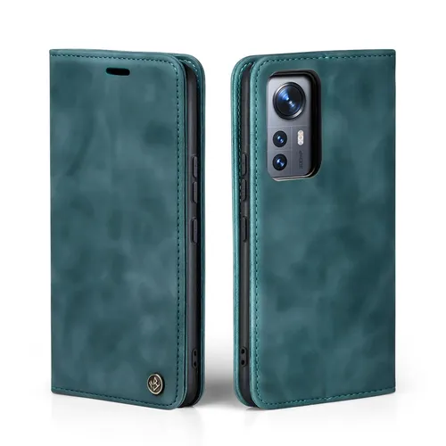Handy Hülle für Xiaomi 12T / 12T Pro Klapp Magnet Smartphone Cover Case Petrol