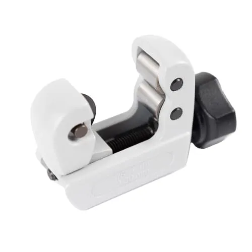 Dönges Mini-Rohrabschneideri, INOX, Kompakt Plus, für Rohr-Ø 3-30 mm (Rohrschneider Rohrabschneider), stahlgelagerte Spindel, Schneidrädchen-Schnellwechsel ohne Werkzeug