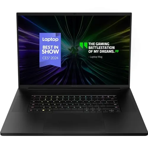 Razer Blade 18 (2024) - 18 Zoll Gaming Laptop mit RTX 4090 - Gaming-Laptop mit 18