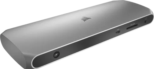 Corsair TBT100 Thunderbolt™ 3 Dock - Weiteres Notebook-Zubehör mit zwei USB-C 3.1 und zwei USB-A 3.1 Anschlüssen, ideal für erweiterte Konnektivität und schnelle Datenübertragung.