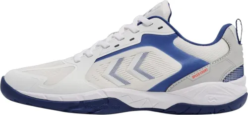 Hummel Speed Court Sportschuhe Hallenschuhe weiß/blau 228236-9368, Schuhgröße:36.5 EU