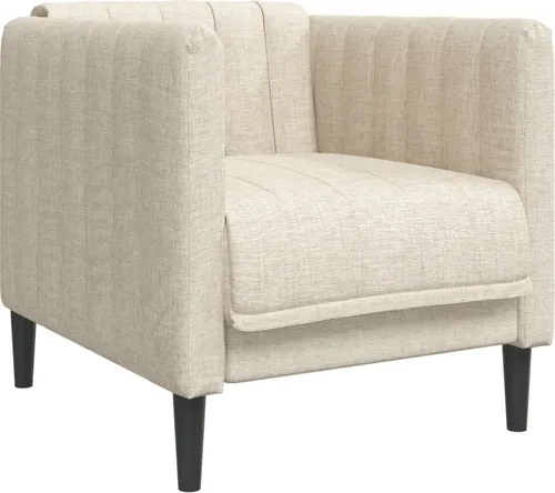 vidaXL Sessel Leinen