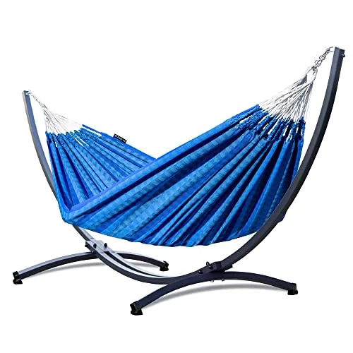 Potenza Outdoor Hängematte mit Gestell für 2 Personen – Wetterfest & Komfortabel