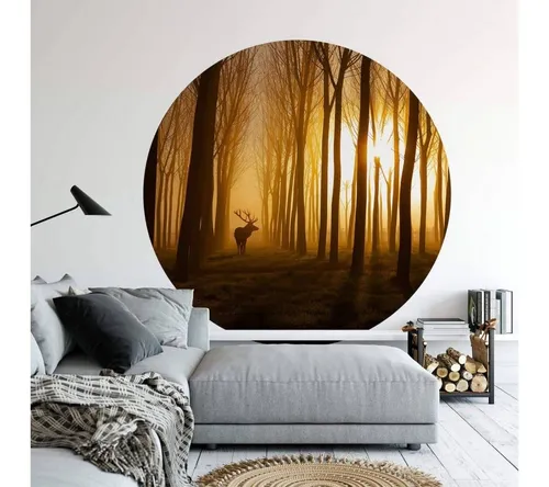 Tapeten Orange von K&L Wall Art