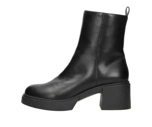 Fitters Footwear 2TT0301402 Black Stiefelette - Wanderschuhe mit klaren Design, aus Kunstleder und Textil, ideal für urbane Mode und sportliche Outfits, F-Weite für optimalen Komfort.